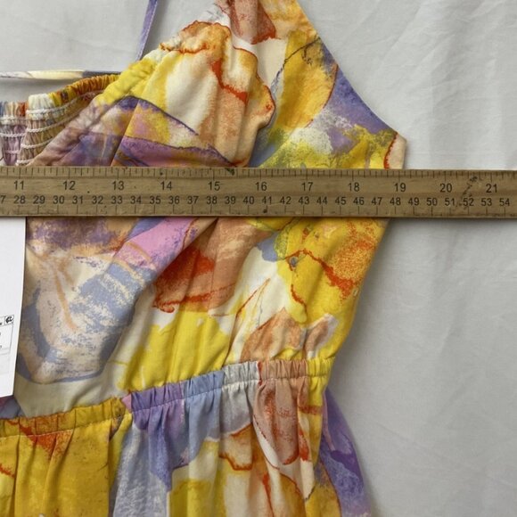 Ingrid & Isabel Women's Size Large Maternity Watercolor Floral Print Tank Top - Picture 6 of 13